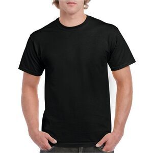 Gildan Hammer Unisex Adult Cotton Classic T-Shirt / Black